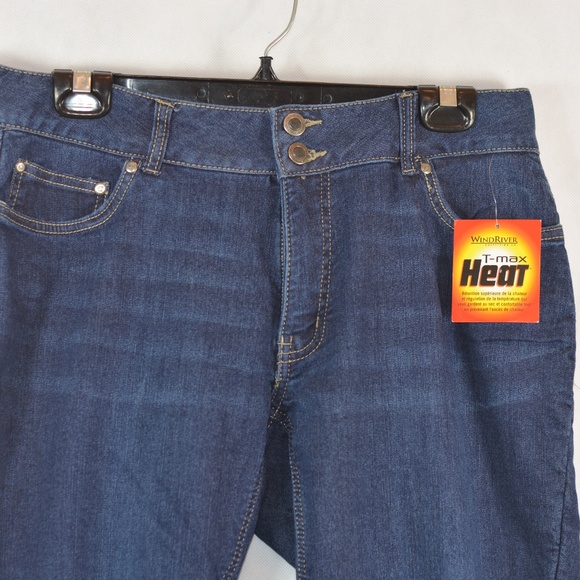 WindRiver Mid Rise Heat Retention T-MAX Jeans SZ 12 NWT - Picture 3 of 10